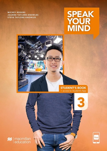 [9781380031341] SPEAK YOUR MIND 3 SBK+ACCESS TO STUDENT'S APP