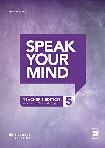 [9781380037176] SPEAK YOUR MIND 5 TEACHER'S EDITION+ACCESS TO TEACHER'S APP