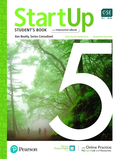 [9780137360543] STARTUP 5 (B1+INTERMEDIATE) SBK & INTERACTIVE EBOOK WITH ONLINE PRACTICE, DIGITAL RESOURCES & APP