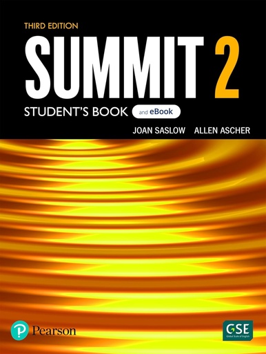 [9780137332281] SUMMIT 2 SBK & EBOOK WITH DIGITAL RESOURCES & APP (3RD ED)