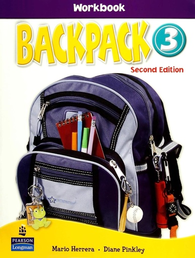 [9780132451048] BACKPACK 3 WBK+CD (2ND ED)