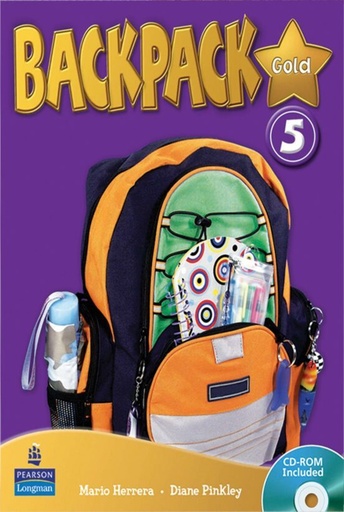 [9781408245095] BACKPACK 5 SBK+CD-ROM (GOLD ED)