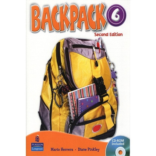 [9780132451529] BACKPACK 6 WBK+CD (2ND ED)