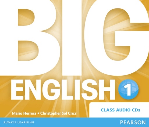 [9781447950547] BIG ENGLISH 1 CLASS AUDIO CDS (BR.ED)