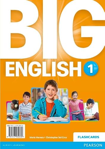 [9781447950530] BIG ENGLISH 1 FLASHCARDS (BR.ED)