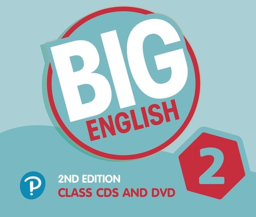 [9781292203126] BIG ENGLISH 2 CLASS AUDIO CD & DVD (US.ED) (2ND ED)
