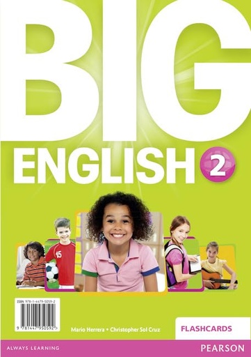 [9781447950592] BIG ENGLISH 2 FLASHCARDS (BR.ED)