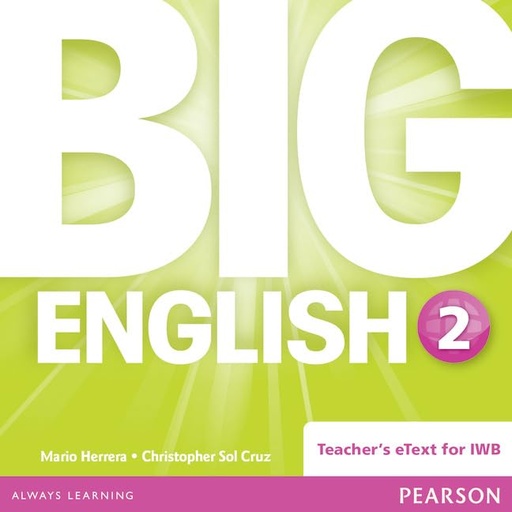 [9781447950578] BIG ENGLISH 2 TEACHER'S ETEXT FOR IWB (BR.ED)