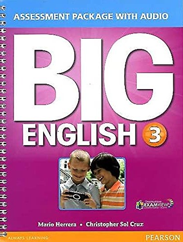 [9780133044973] BIG ENGLISH 3 ASSESSMENT BOOK + EXAM VIEW (US ED)