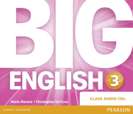 [9781447950721] BIG ENGLISH 3 CLASS AUDIO CDS (BR.ED)