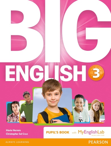 [9781447971733] BIG ENGLISH 3 PUPIL'S BOOK+MYLAB PACK (BR.ED)