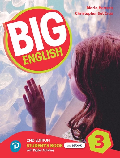 [9781292392707] BIG ENGLISH 3 SBK & INTERACTIVE EBOOK+ONLINE PRACTICE & DIGITAL RESOURCES (US ED) (2ND ED)