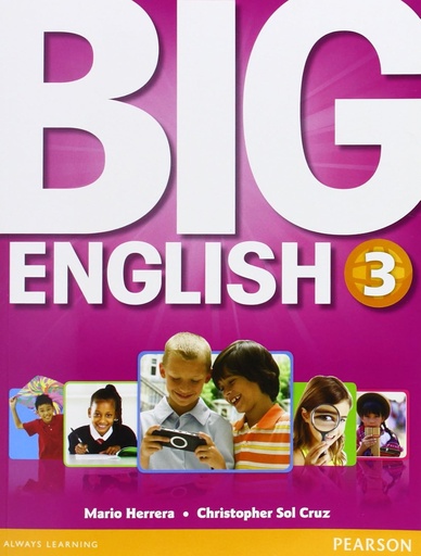 [9780132861861] BIG ENGLISH 3 SBK (US ED)