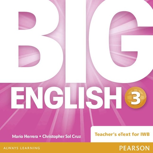 [9781447950691] BIG ENGLISH 3 TEACHER'S ETEXT FOR IWB (BR.ED)