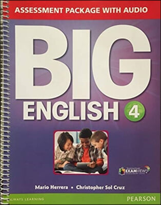 [9780133045048] BIG ENGLISH 4 ASSESSMENT BOOK + EXAM VIEW (US ED)