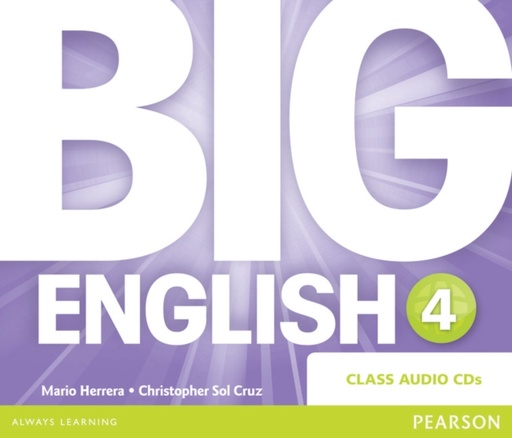 [9781447950813] BIG ENGLISH 4 CLASS AUDIO CDS (BR.ED)
