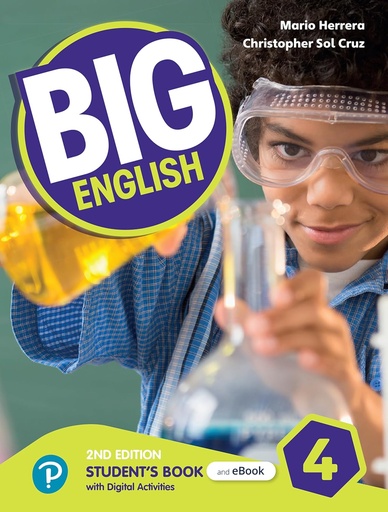 [9781292392714] BIG ENGLISH 4 SBK & INTERACTIVE EBOOK+ONLINE PRACTICE & DIGITAL RESOURCES (US ED) (2ND ED)