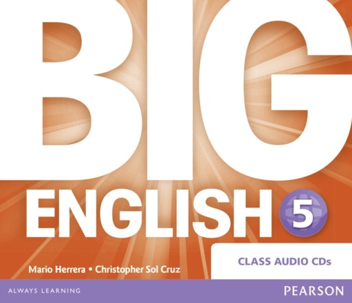 [9781447950899] BIG ENGLISH 5 CLASS AUDIO CDS (BR.ED)