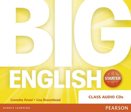 [9781447951063] BIG ENGLISH STARTER CLASS AUDIO CDS (BR.ED)
