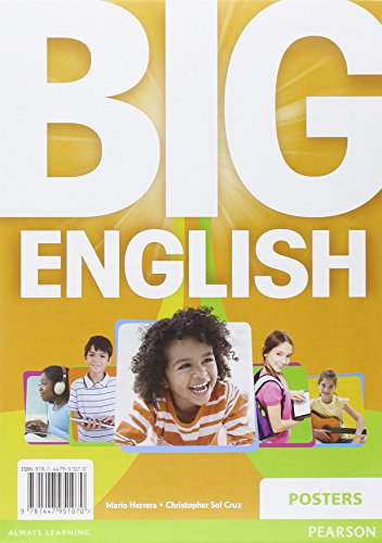 [9781447951070] BIG ENGLISH STARTER POSTERS (BR.ED)