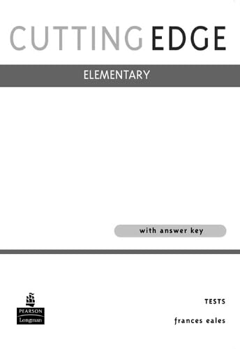 [0582344514] CUTTING EDGE ELEMENTARY TESTS