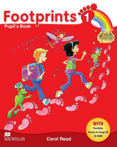 [9780230011991] FOOTPRINTS 1 PUPIL'S BOOK+CD-ROM, SONGS, STORIES CD & PORTFOLIO BOOKLET