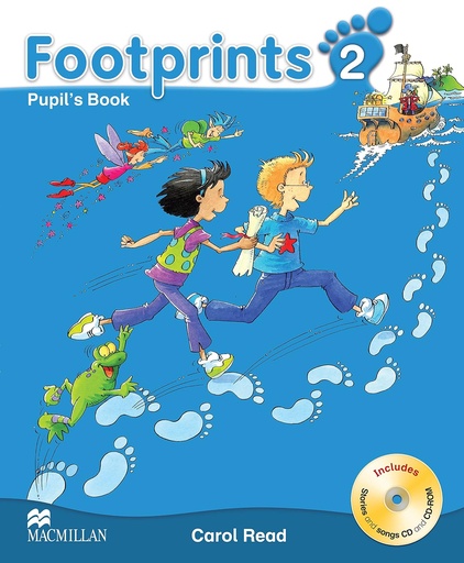 [9780230012097] FOOTPRINTS 2 PUPIL'S BOOK+CD-ROM, SONGS, STORIES CD & PORTFOLIO BOOKLET