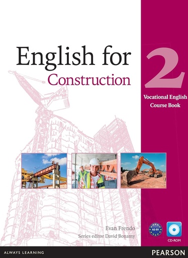 [9781408269923] ENGLISH FOR CONSTRUCTION LEVEL 2 CBK+CD-ROM