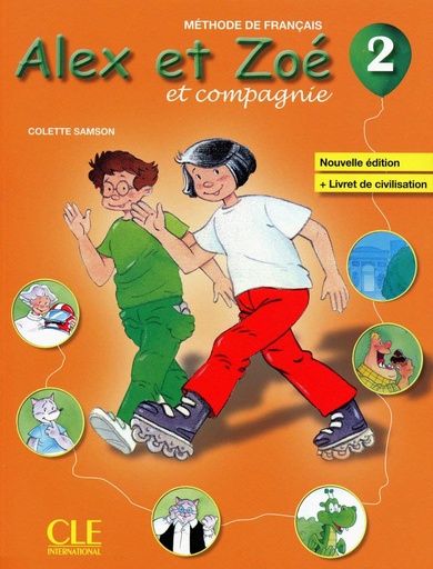 [9782090383331] ALEX & ZOE 2 LIVRE D'ELÈVE+LIVRET (N.E)