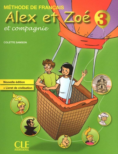 [9782090383362] ALEX & ZOE 3 LIVRE DE L'ELÈVE+LIVRET (N.E)