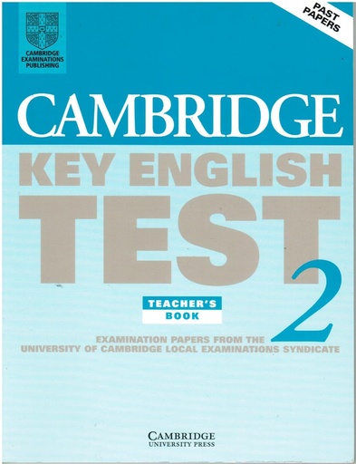 [0521799503] CAMB. KEY ENGLISH TEST 2(TB)