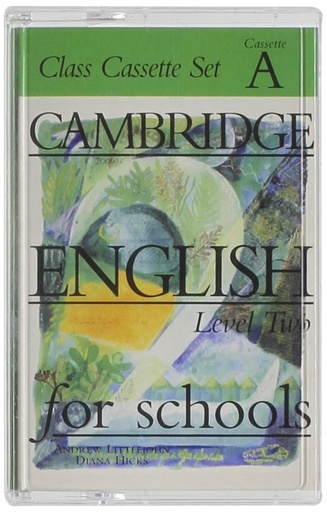 [0521421829] CAMBRIDGE ENGLISH FOR SCHOOLS 2 CLASS AUD/CASS (2)