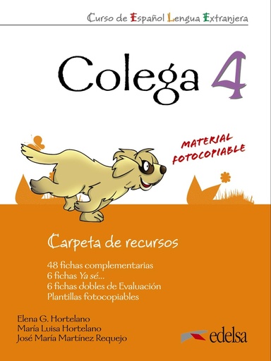 [9788477119869] COLEGA 4 CARPETA DE RECURSOS