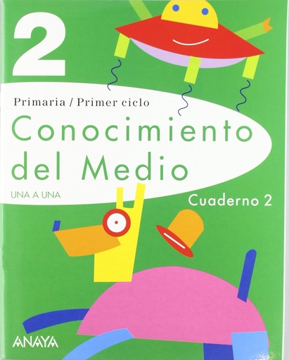 [9788466798013] CONOCIMIENTO DEL MEDIO 2 UNA A UNA CUADERNO 2