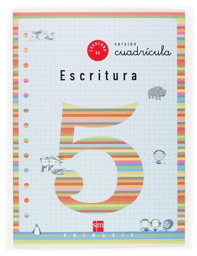 [8434882248] CUADERNO DE ESCRITURA 5 VERSION CUADRICULA