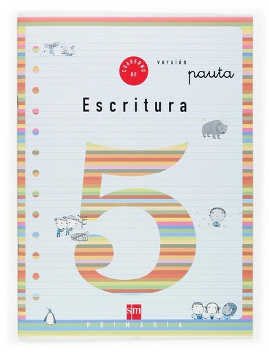 [8434881160] CUADERNO DE ESCRITURA 5 VERSION PAUTA
