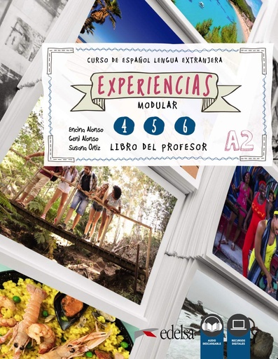 [9788490813584] EXPERIENCIAS 4, 5 & 6 (A2) LIBRO DEL PROFESOR+AUDIO DESCARGABLE