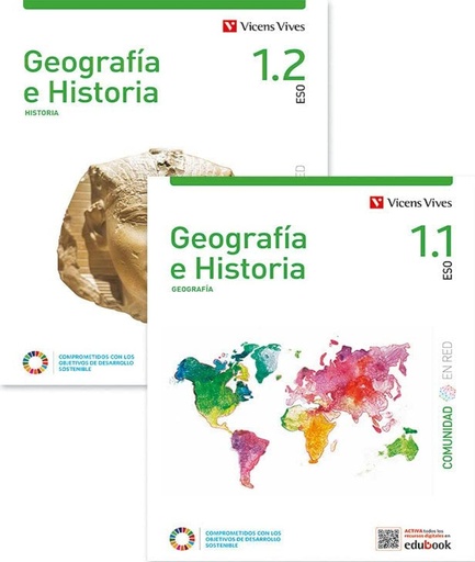 GEOGRAFIA E HISTORIA 1° ESO (1.1-1.2 COMUNIDAD EN RED)