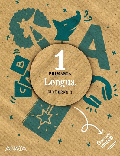 [9788469892299] LENGUA 1 CUADERNO 1 (OPERACION MUNDO)