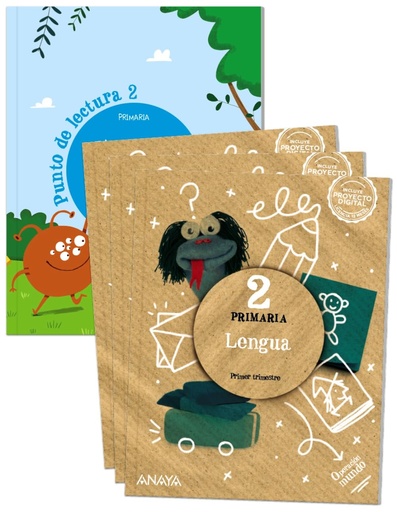 [9788469892466] LENGUA 2 EP (INCLUYE PUNTO DE LECTURA 2) OPERACION MUNDO