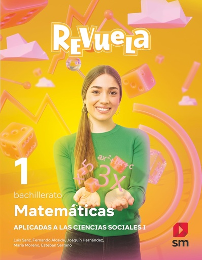 [9788411202213] MATEMATICAS 1 APLICADAS A LAS CIENCIAS SOCIALES BACHILLERATO REVUELA