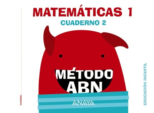 [9788469811832] MATEMATICAS 1 CUADERNO 2 (METODO ABN)