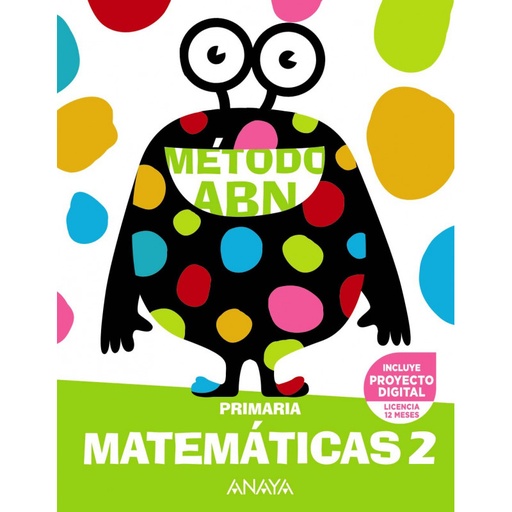 [9788469894477] MATEMATICAS 2 (METODO ABN)