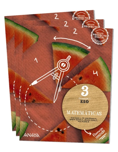 MATEMATICAS 3 ESO (OPERACION MUNDO)