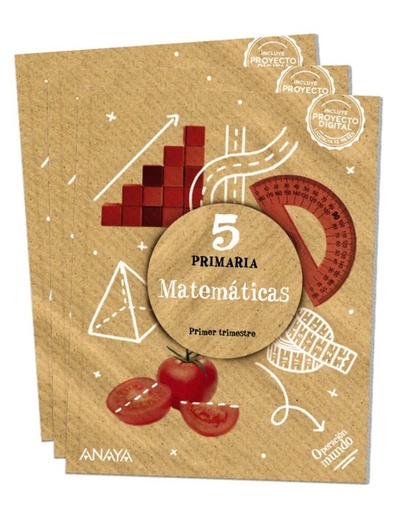 [9788414302385] MATEMATICAS 5 (OPERACION MUNDO)