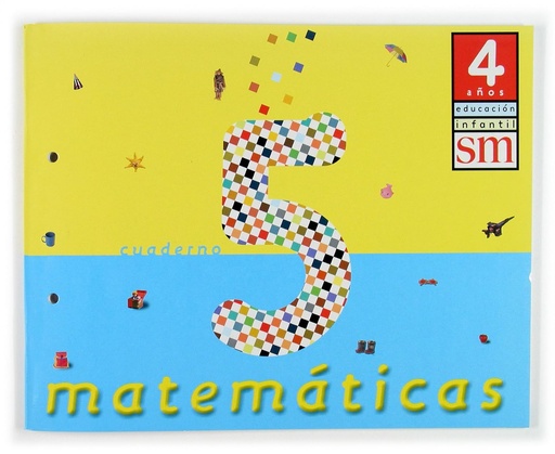 [8434882256] MATEMATICAS CUADERNO 5 (4 ANOS)