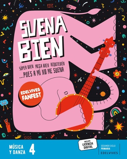 [9788414043653] MUSICA Y DANZA 4 PRIMARIA (EDELVIVES FANFEST)