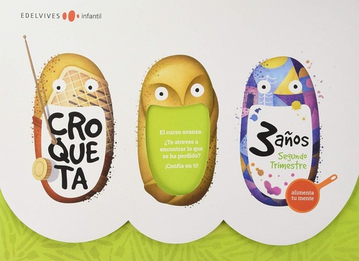 [9788414018095] PROYECTO CROQUETA 3 ANOS SEGUNDO TRIMESTRE