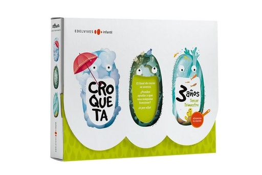 [9788414018101] PROYECTO CROQUETA 3 ANOS TERCER TRIMESTRE