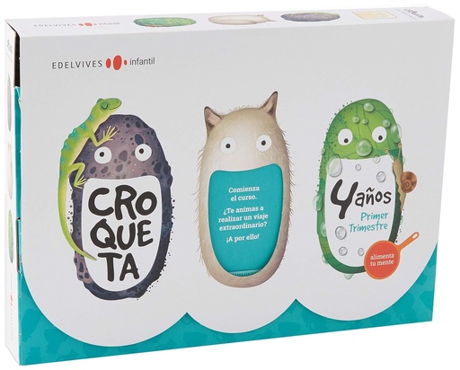 [9788414015810] PROYECTO CROQUETA 4 ANOS PRIMER TRIMESTRE